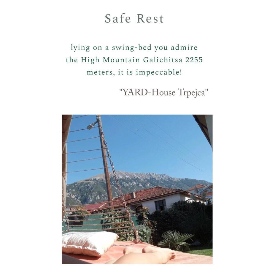 Yard House Trpejca Ohrid Exterior photo